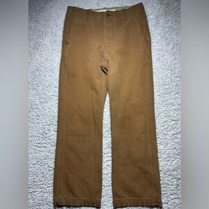 Gap Pants Mens 30 Khaki Boot Cut Classic Flap Pockets Dinner Holiday Preppy Prep